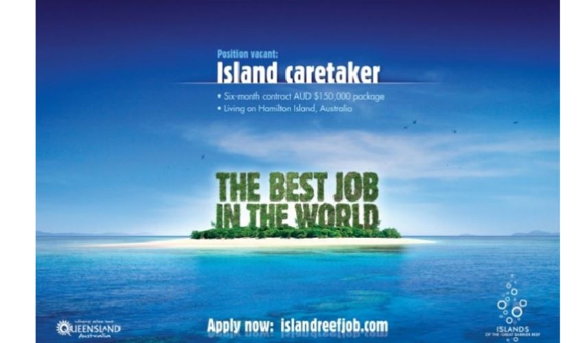 Best job in the world - PR campaign