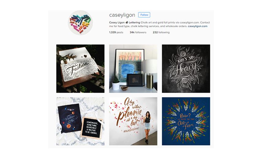 Casey Ligon - Creative Instagram