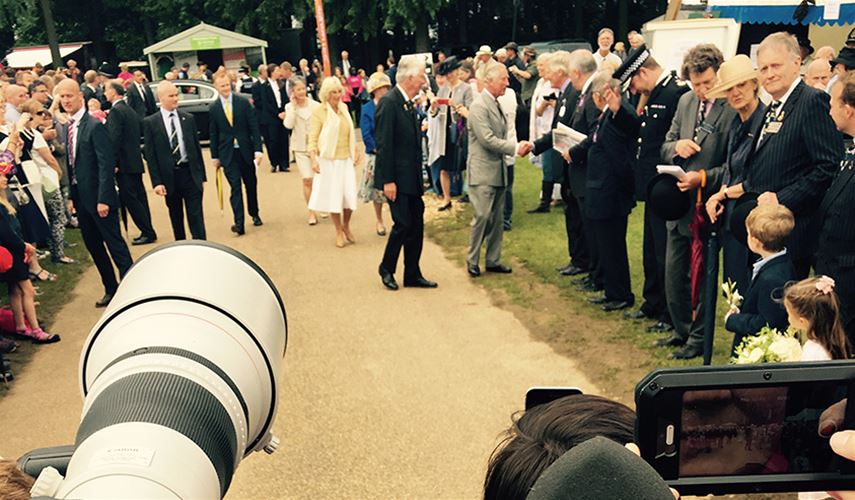 Royal Norfolk Show 2016 Prince Charles and Duchess of Cornwall