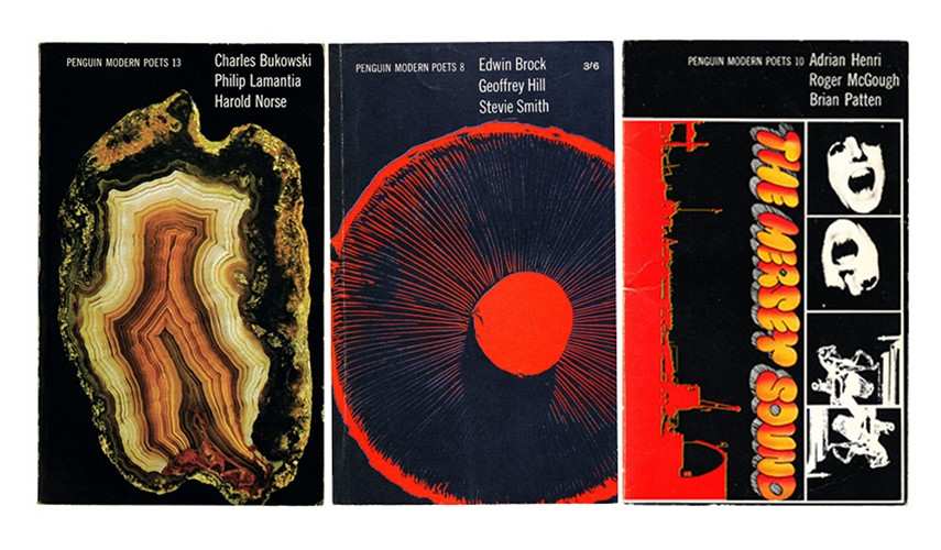 penguin modern poet covers collage